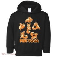 Fox Yoga Toddler Hoodie thumb 0