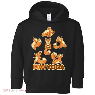 Fox Yoga Toddler Hoodie