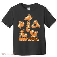 Fox Yoga Toddler T-Shirt thumb 0