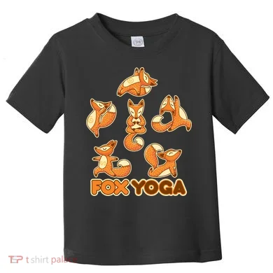 Fox Yoga Toddler T-Shirt