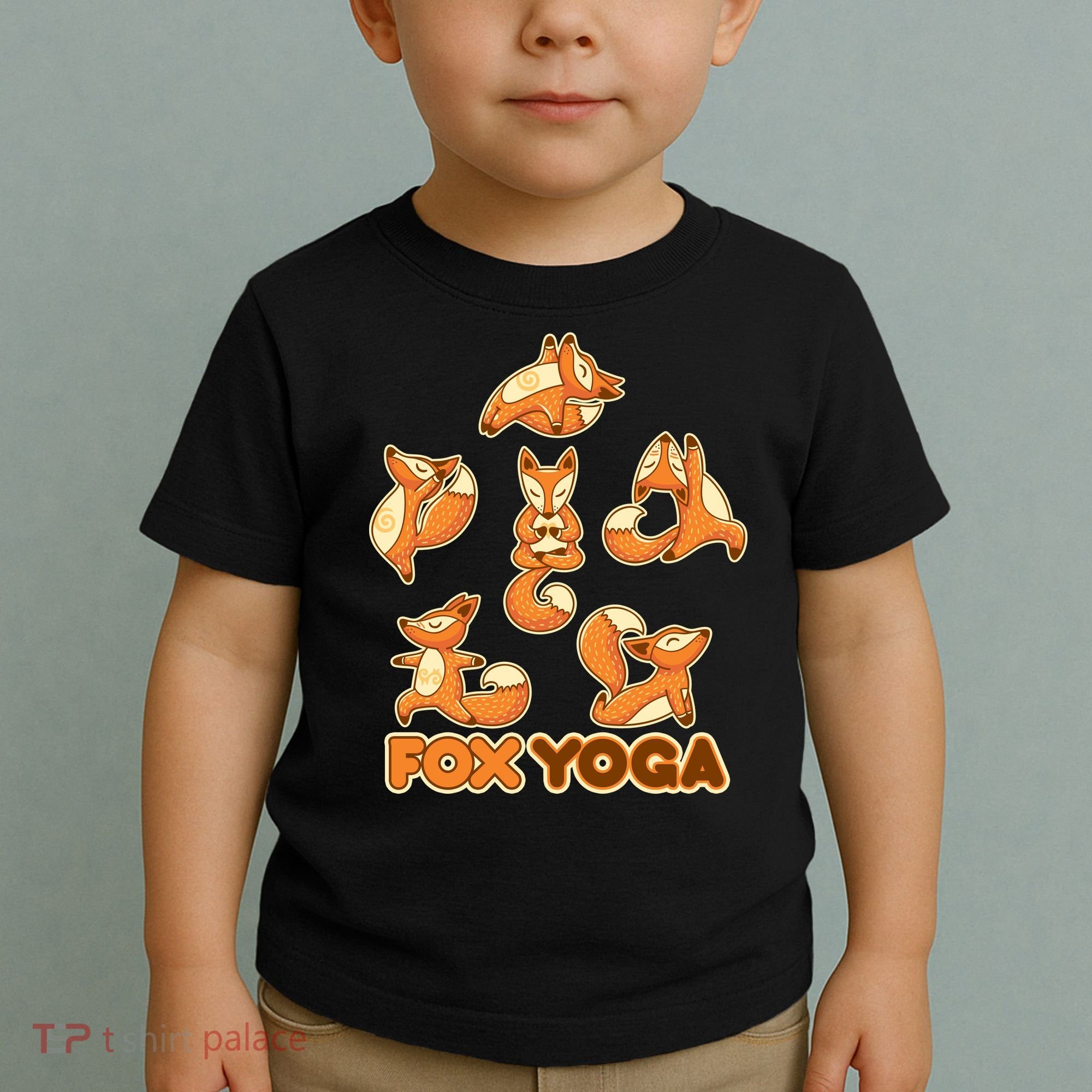 Fox Yoga Toddler T-Shirt