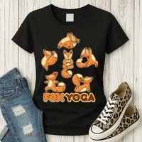 Fox Yoga Women's T-Shirt thumb 3