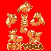 Fox Yoga Santa Hat thumb 1