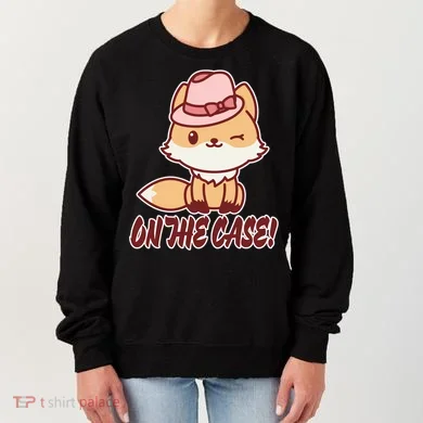 Foxy On That Case Cute Fox Women's Sweatshirt