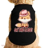 Foxy On That Case Cute Fox Doggie Tank thumb 0