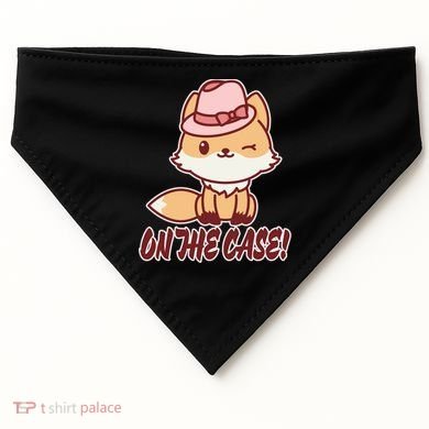Foxy On That Case Cute Fox USA-Made Doggie Bandana