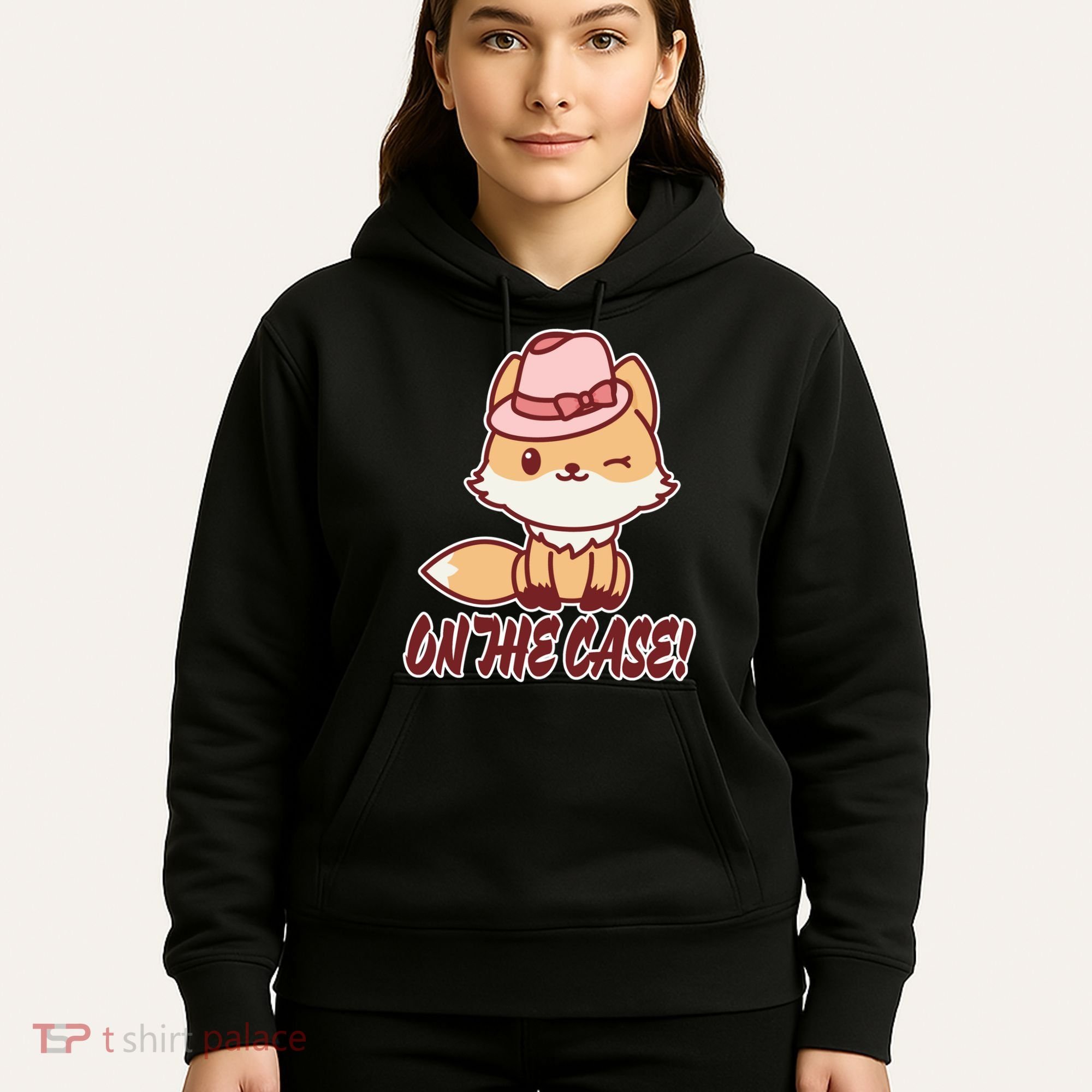 Foxy On That Case Cute Fox Hoodie