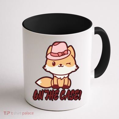 Foxy On That Case Cute Fox Coffee Mug back