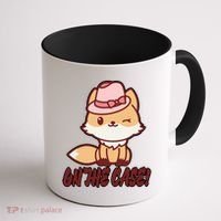 Foxy On That Case Cute Fox Coffee Mug thumb 1
