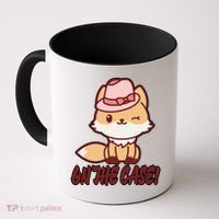 Foxy On That Case Cute Fox Coffee Mug thumb 0
