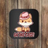 Foxy On That Case Cute Fox Coaster thumb 0