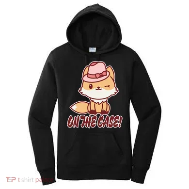 Foxy On That Case Cute Fox Women's Hoodie