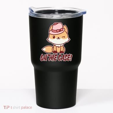 Foxy On That Case Cute Fox Tumbler