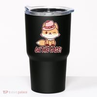 Foxy On That Case Cute Fox Tumbler thumb 0