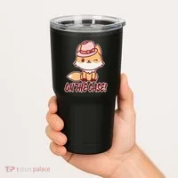 Foxy On That Case Cute Fox Tumbler thumb 2