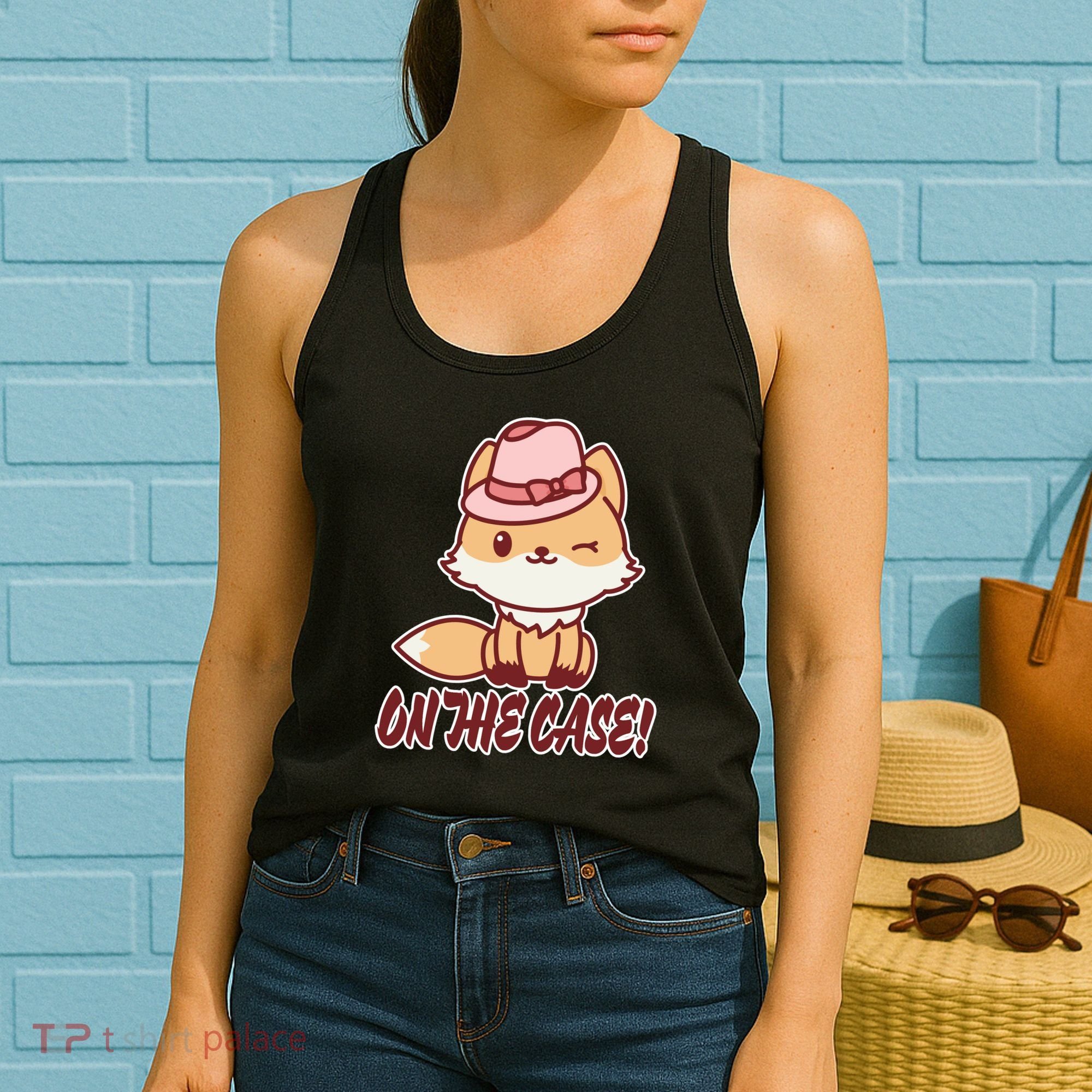 Foxy On That Case Cute Fox Women's Tank Top