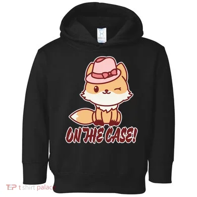 Foxy On That Case Cute Fox Toddler Hoodie
