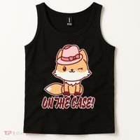 Foxy On That Case Cute Fox Tank Top thumb 2