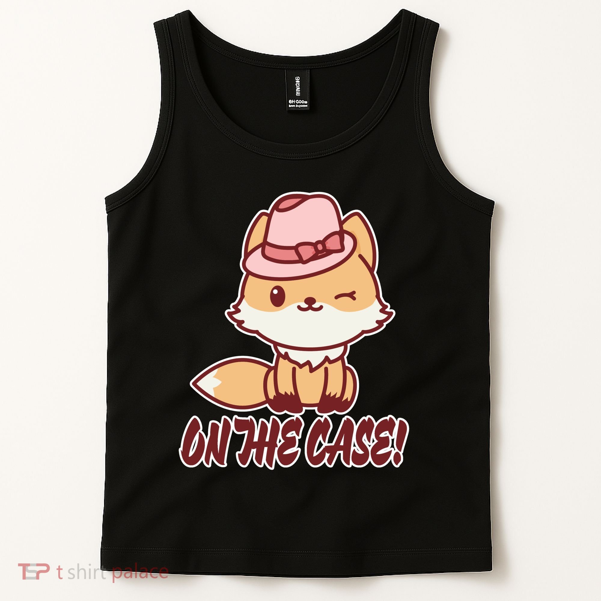 Foxy On That Case Cute Fox Tank Top