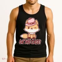Foxy On That Case Cute Fox Tank Top thumb 3