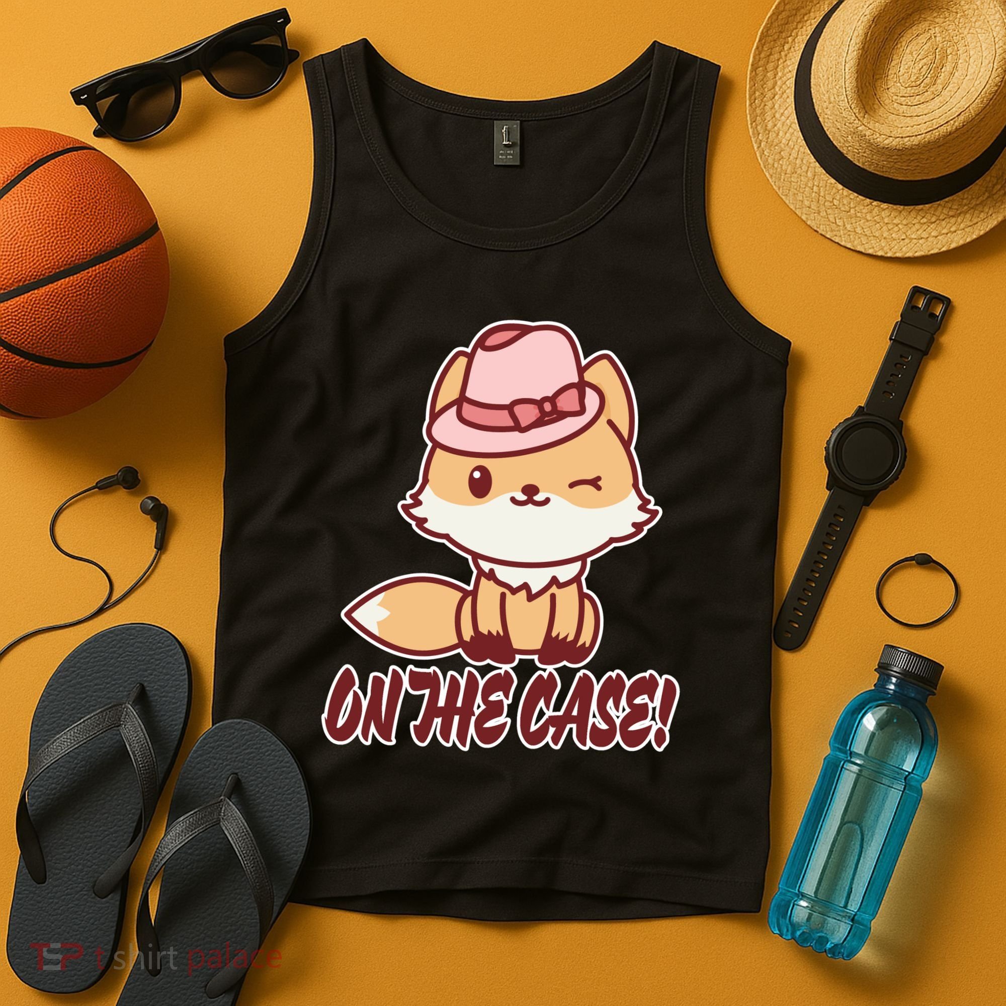 Foxy On That Case Cute Fox Tank Top