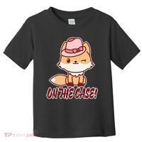 Foxy On That Case Cute Fox Toddler T-Shirt thumb 0