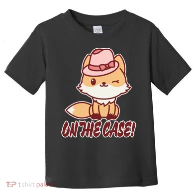 Foxy On That Case Cute Fox Toddler T-Shirt