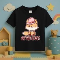 Foxy On That Case Cute Fox Toddler T-Shirt thumb 3