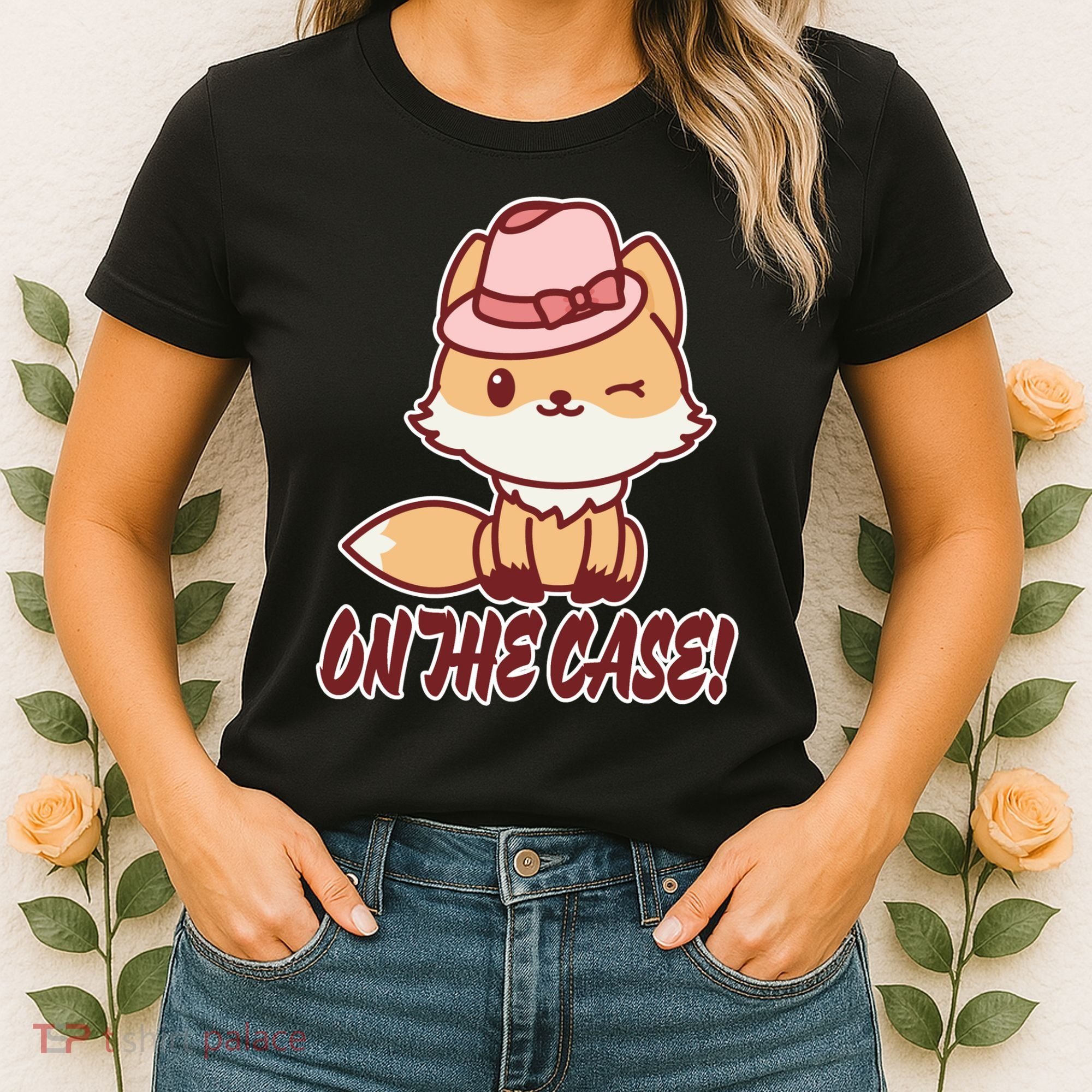 Foxy On That Case Cute Fox Women's T-Shirt