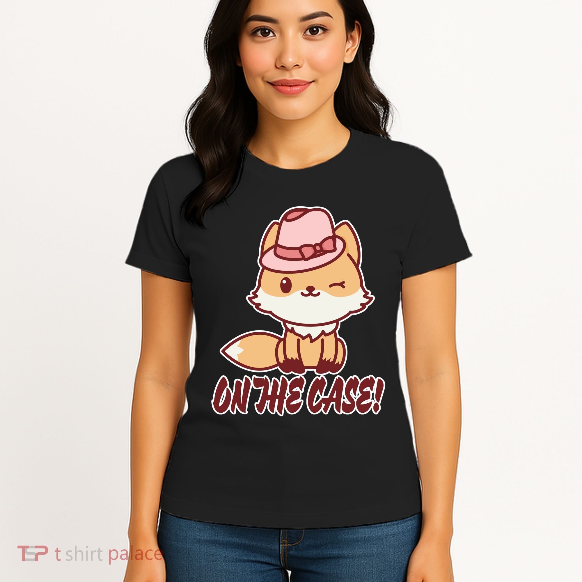 Foxy On That Case Cute Fox Women's T-Shirt