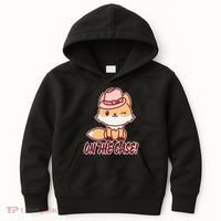 Foxy On That Case Cute Fox Kids Hoodie thumb 0