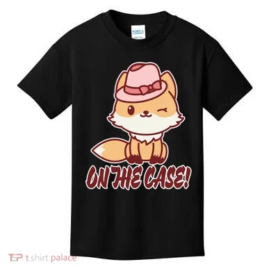 Foxy On That Case Cute Fox Kids T-Shirt