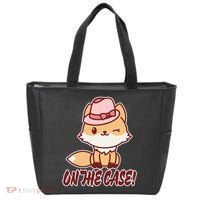 Foxy On That Case Cute Fox Tote Bag thumb 0