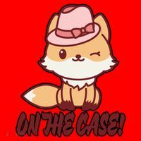 Foxy On That Case Cute Fox Santa Hat thumb 1