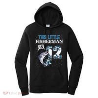 Fishing Party 12 Year Old Birthday Fisherman 12th Fisher Women's Hoodie thumb 0