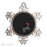 Funny Player 1 Player 2 Matching Gamer Couple Him Her Funny Gift Ornament thumb 0