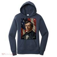 Franklin Pierce 14th President Of The United States Portrait Women's Hoodie thumb 0