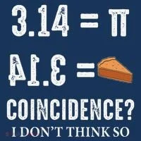 Funny Pi 314 = Pie Coincidence I Think Not Math Pun Toddler Hoodie thumb 2