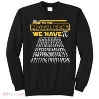 Funny Pi 3.14 Day Come To The Math Side We Have Pi Sweatshirt thumb 0