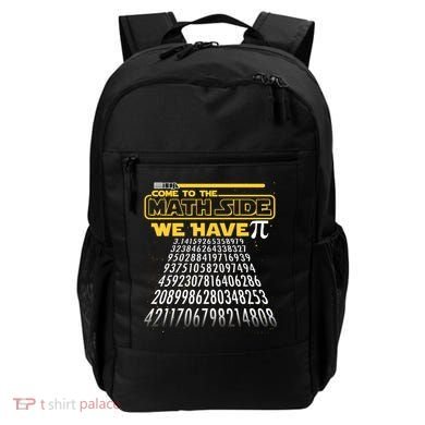 Funny Pi 3.14 Day Come To The Math Side We Have Pi Backpack