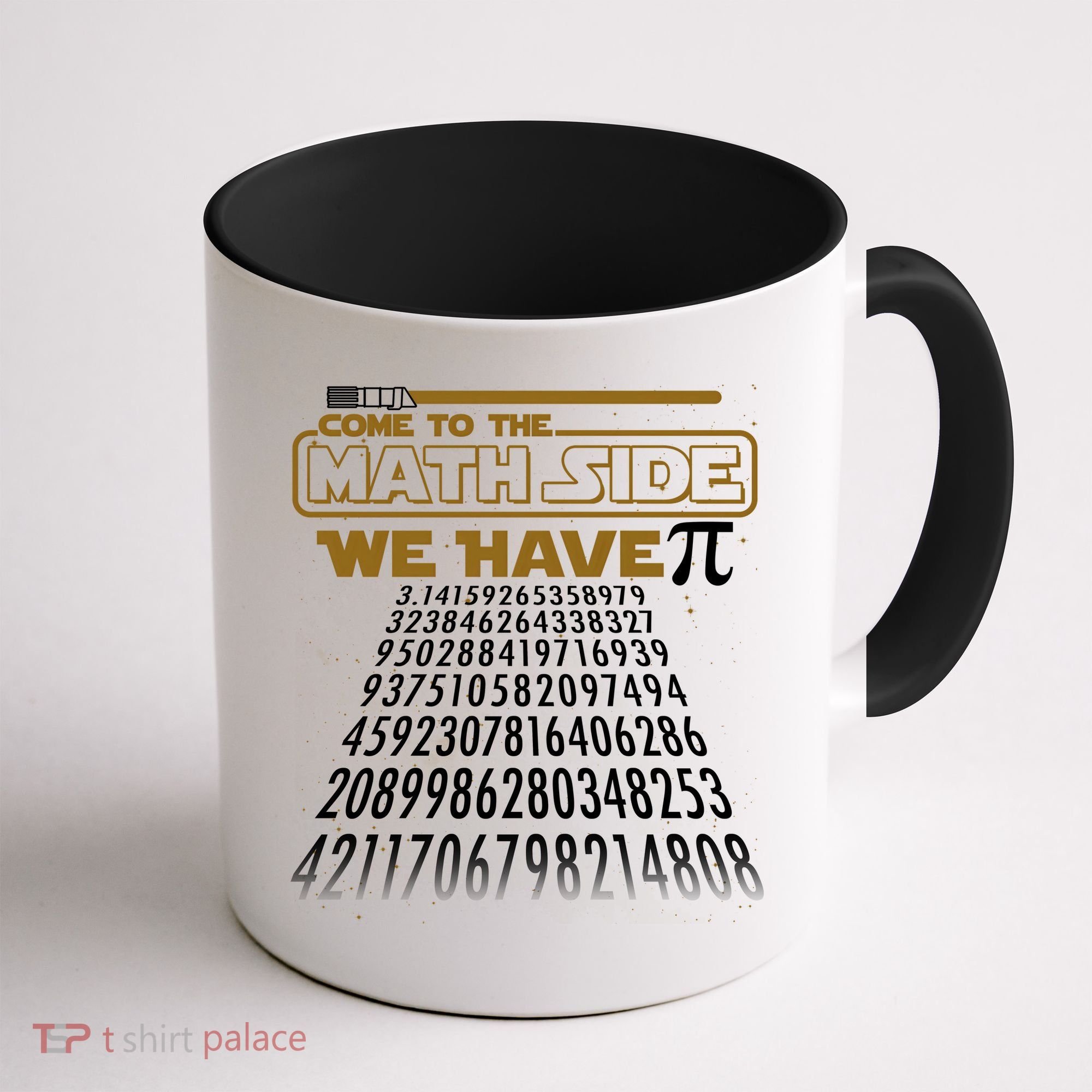 Funny Pi 3.14 Day Come To The Math Side We Have Pi Coffee Mug