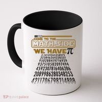 Funny Pi 3.14 Day Come To The Math Side We Have Pi Coffee Mug thumb 0
