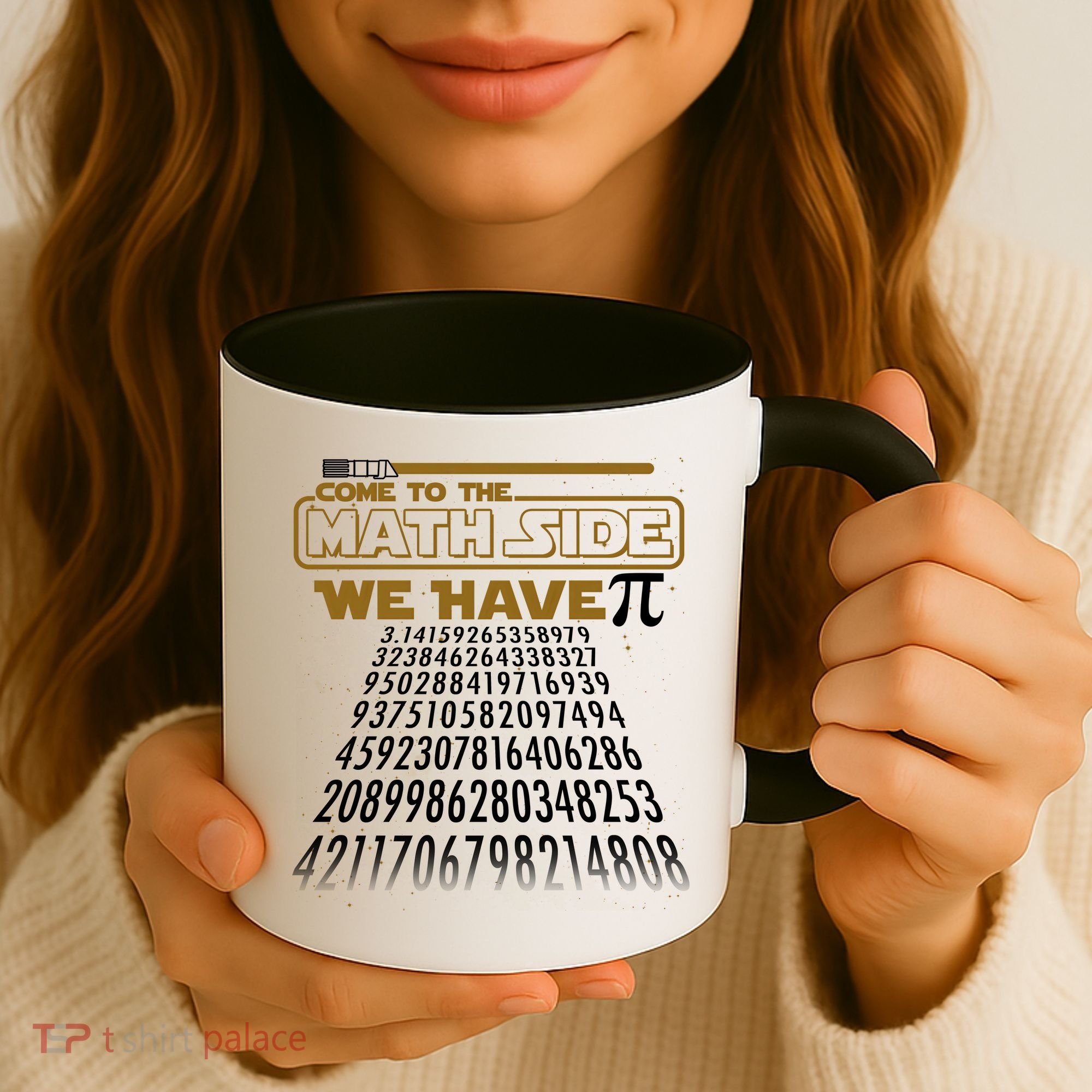 Funny Pi 3.14 Day Come To The Math Side We Have Pi Coffee Mug