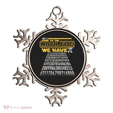 Funny Pi 3.14 Day Come To The Math Side We Have Pi Ornament