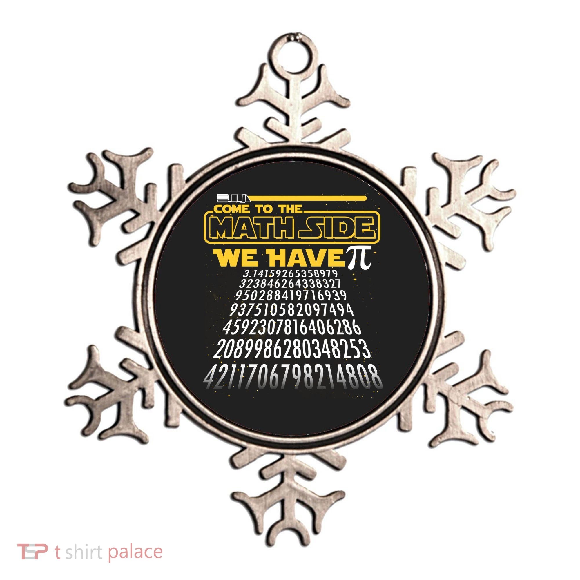 Funny Pi 3.14 Day Come To The Math Side We Have Pi Ornament