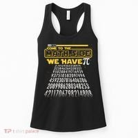 Funny Pi 3.14 Day Come To The Math Side We Have Pi Women's Tank Top thumb 0