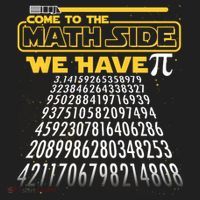 Funny Pi 3.14 Day Come To The Math Side We Have Pi Golf Towel thumb 3