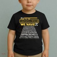 Funny Pi 3.14 Day Come To The Math Side We Have Pi Toddler T-Shirt thumb 2