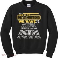 Funny Pi 3.14 Day Come To The Math Side We Have Pi Kids Sweatshirt thumb 0