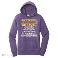 Funny Pi 3.14 Day Come To The Math Side We Have Pi Women's Hoodie thumb 0